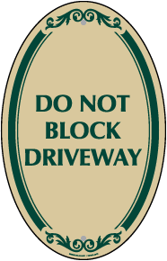 Driveway Signs – Shipped Fast