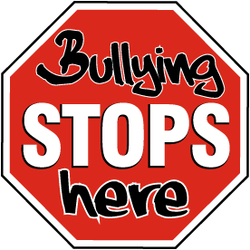Bullying Stops Here Sign
