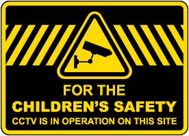 CCTV Is In Operation On This Site Sign