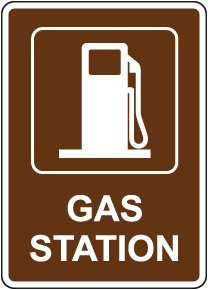 Gas Station Sign