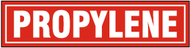 Propylene Label