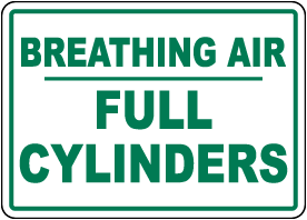 Breathing Air Full Cylinders