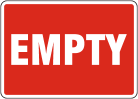 Empty Sign