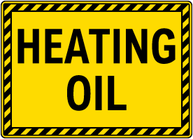 Heating Oil Sign