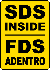 Bilingual SDS Inside Sign
