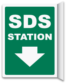 2-Way SDS Station Sign