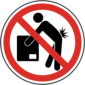 Proh0012 No Throughfare Sign Sticker Health Safety Warning 