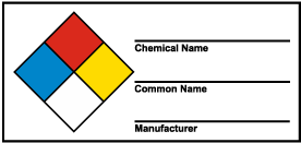 HazCom NFPA Label