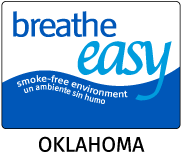 Oklahoma No Smoking Sign
