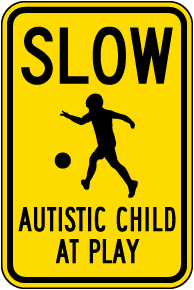Children at Play 2-PC Yards and Driveways Accelerated Intelligence Inc Slow Children at Play Yellow Yard Sign 18” x 24”| Double-Sided Black on Yellow Safety Slow Down Signs for Sidewalks 