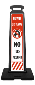 No Turn Around Vertical Panel