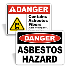 Asbestos Safety Signs