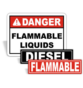 Flammable Labels