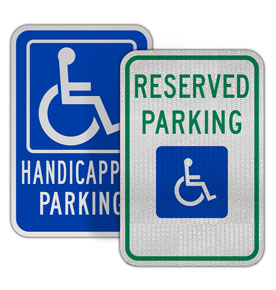 Accessible Parking Signs
