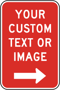 Blank Custom Traffic and Parking Signs