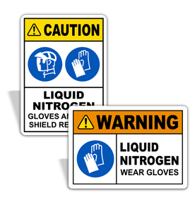 Nitrogen PPE Signs