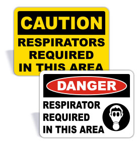 Respirator Signs