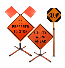 Road Construction Signs & Stands