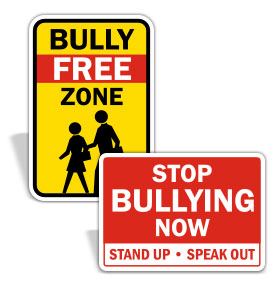 Stop Bullying Signs