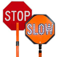 Stop / Slow Paddles