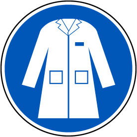 Wear Labcoat Label