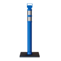 Blue Delineator Post with Base