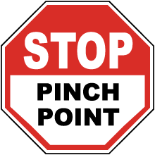Stop Pinch Point Label