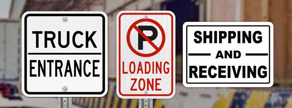 Shipping and Receiving Signs