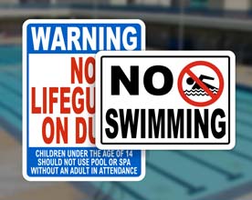 Swimming Signs