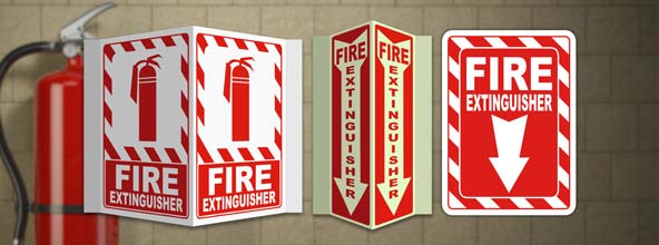 Fire Extinguisher Signs