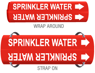 Sprinkler Water Pipe Marker