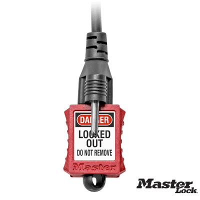 Compact Electrical Plug Prong Lockout