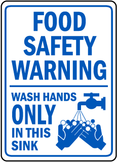 Food Safety Signs Food Service Signs Food Handling Signs