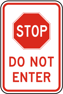 Stop Do Not Enter Sign F7531 By Safetysign Com