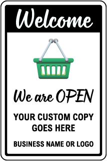 Custom Welcome To Sign