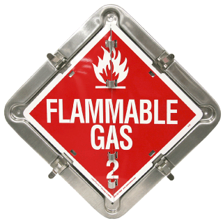 Solid Frame 2 Placard Dual Flip Set