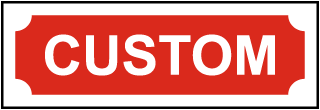 Custom Sprinkler Identification Sign