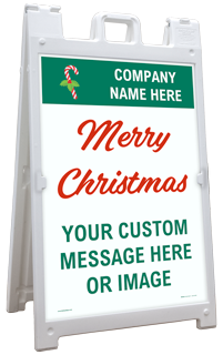 Custom Sandwich Board Sign / A-Frame Sidewalk Sign