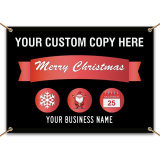 Custom Holiday Banner
