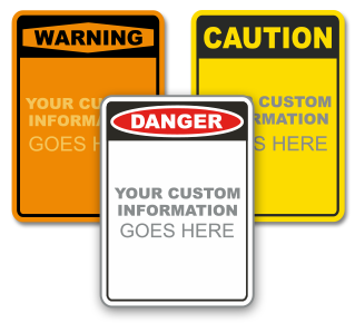 Custom OSHA Safety Headers