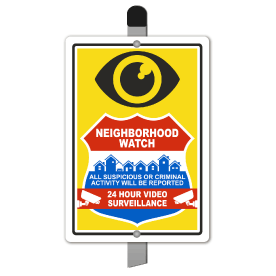 Neighborhood Watch Yard Sign - In Stock, Ships Fast