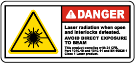 Laser Radiation When Open Label - Get 10% Off Now