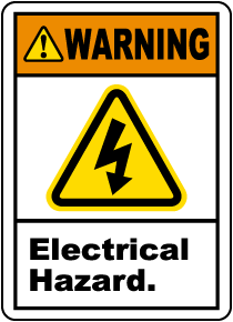 Warning Electrical Hazard - Get 10% Off Now