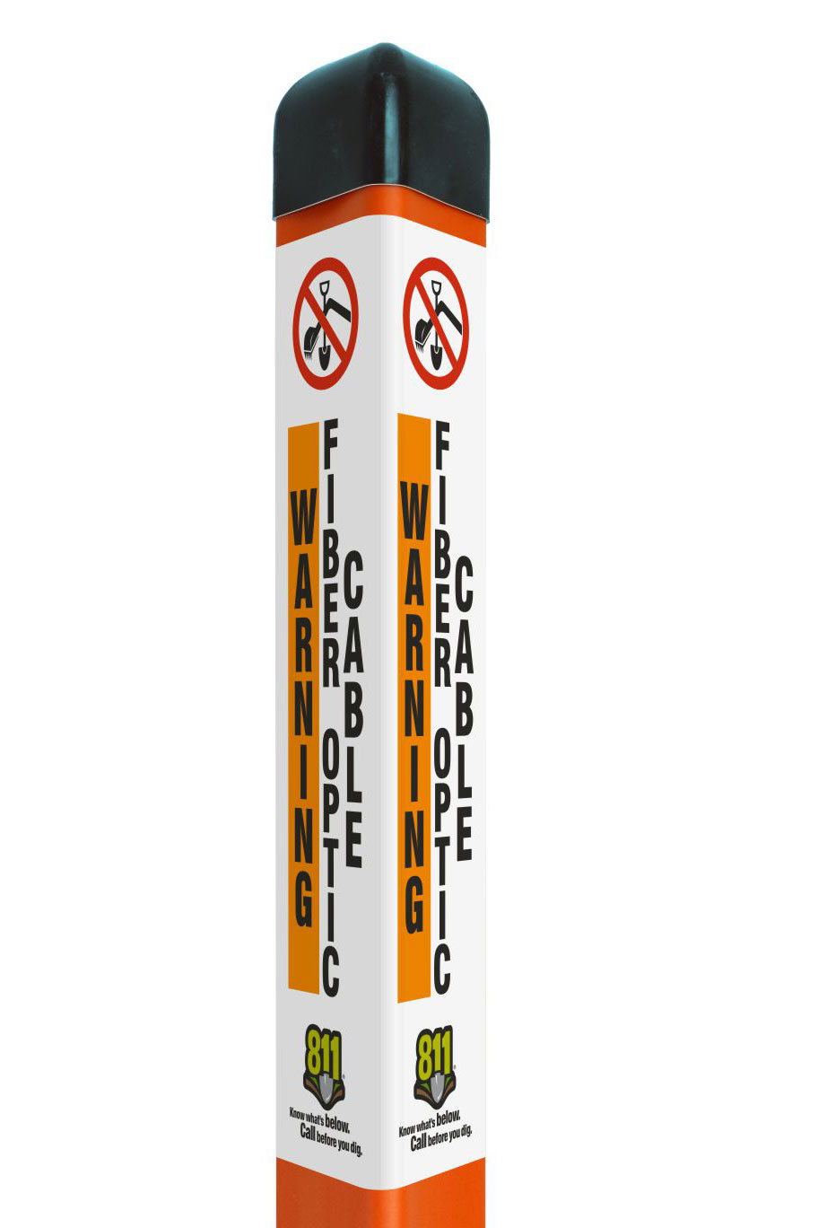 G*0様 55. BRIEFING WARM SIDE LOGO LINE セッ Warning Fiber Optic Cable Triangular Marker - Save 10% Online