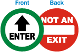 Enter / Not an Exit Label