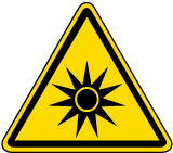 Optical Radiation Warning Label