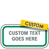 Custom Supplemental Fine Sign