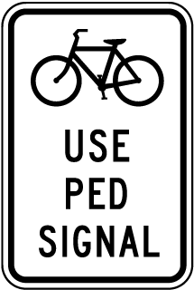 Use Pedestrian Signal Sign