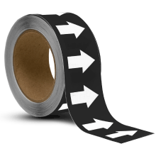Black / White Arrow Banding Tape