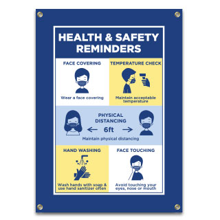 Health And Safety Reminders Banner